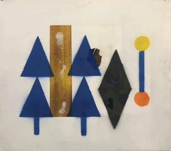 2883   20 x 22"   Oil on Paper
