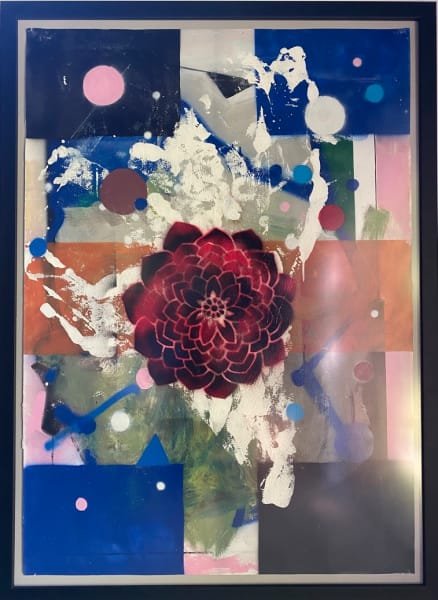 2983A   56 x 41"   Oil on Paper