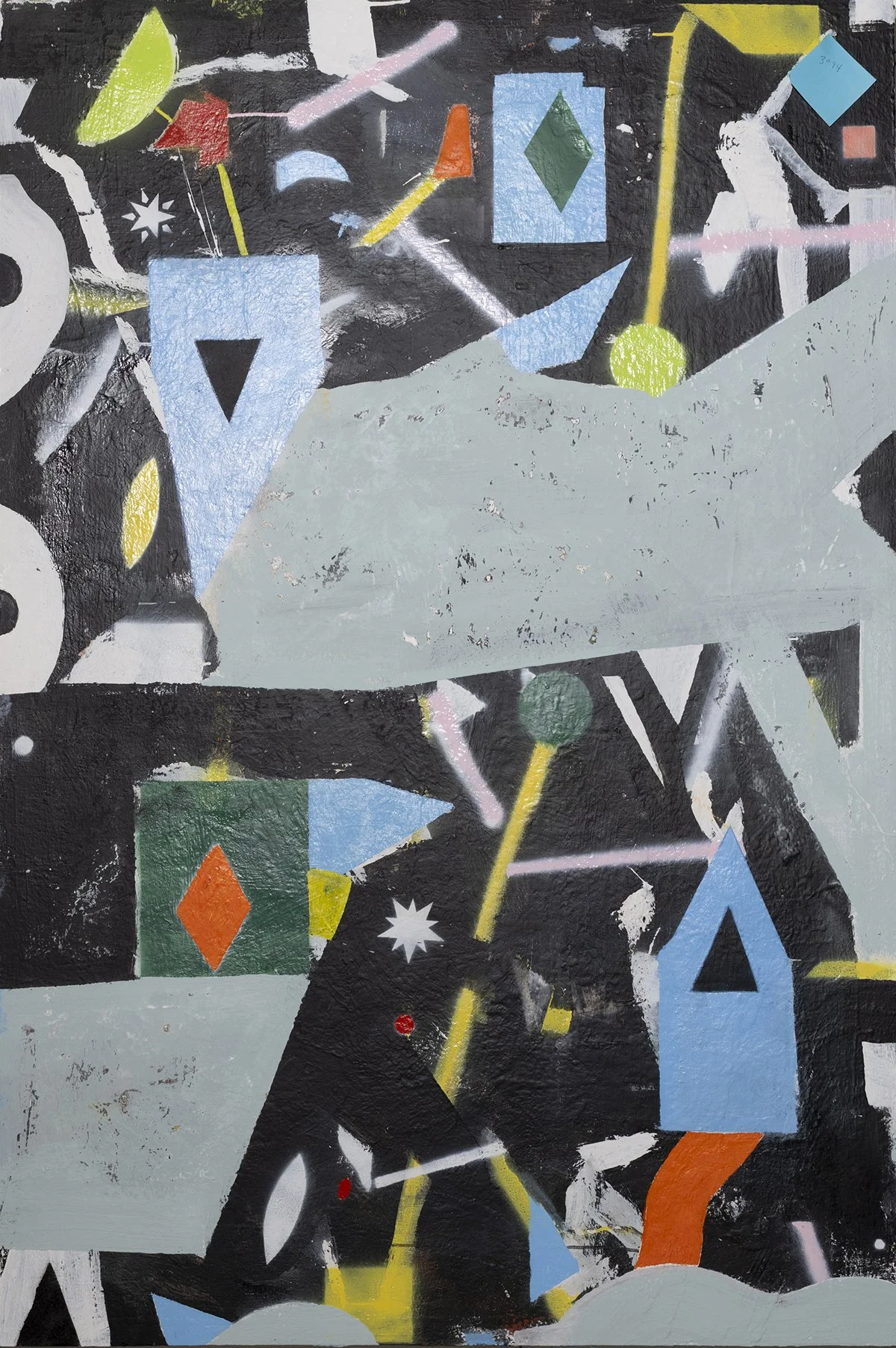 #3111  60 x 40" Oil on Panel,