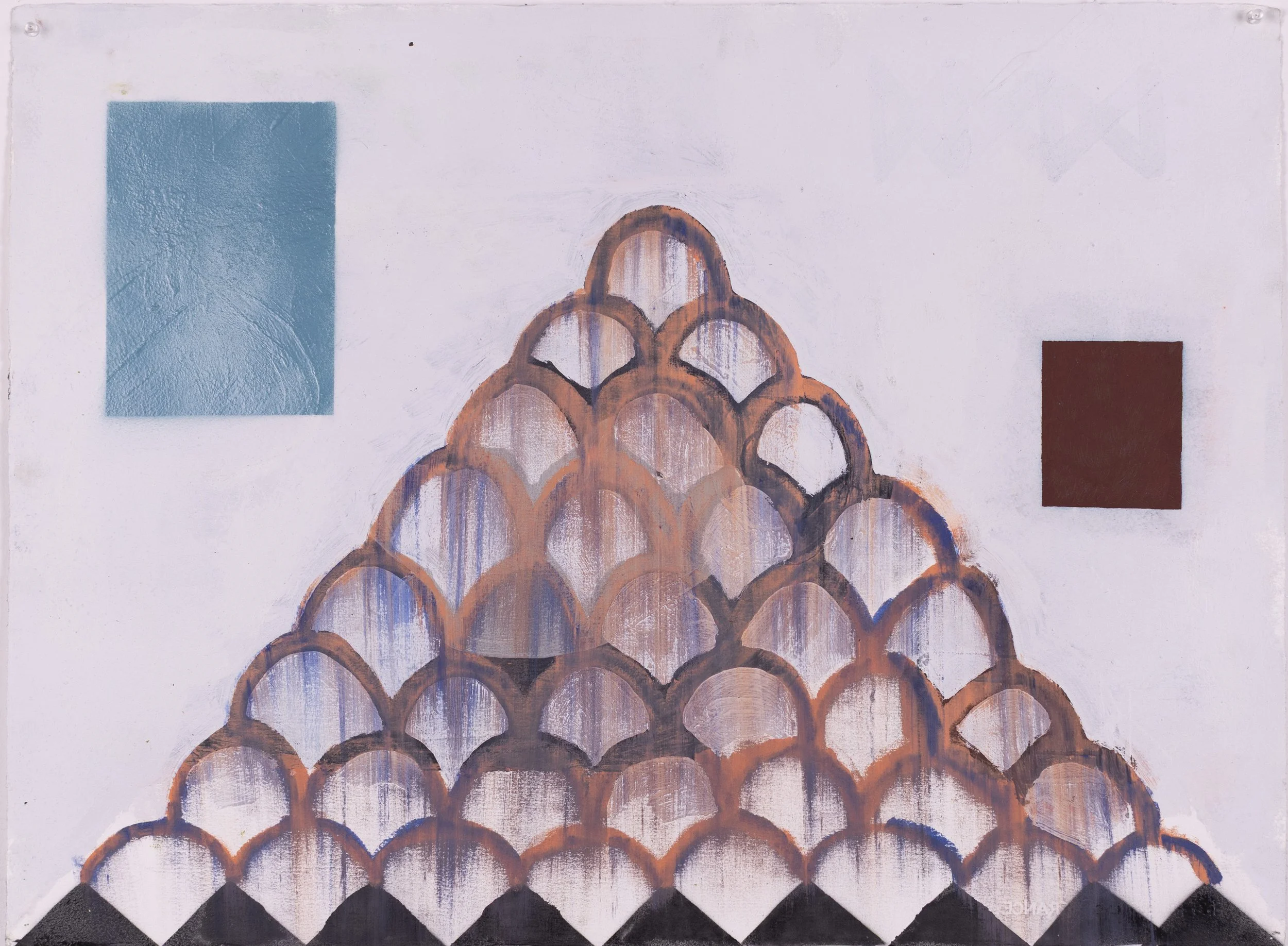 3078   22 x 30"   Oil on Paper