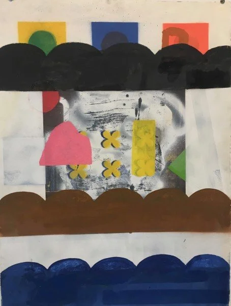 2880   30 x 22"   Oil on Paper