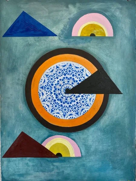 2943   30 x 22"   Oil on Paper