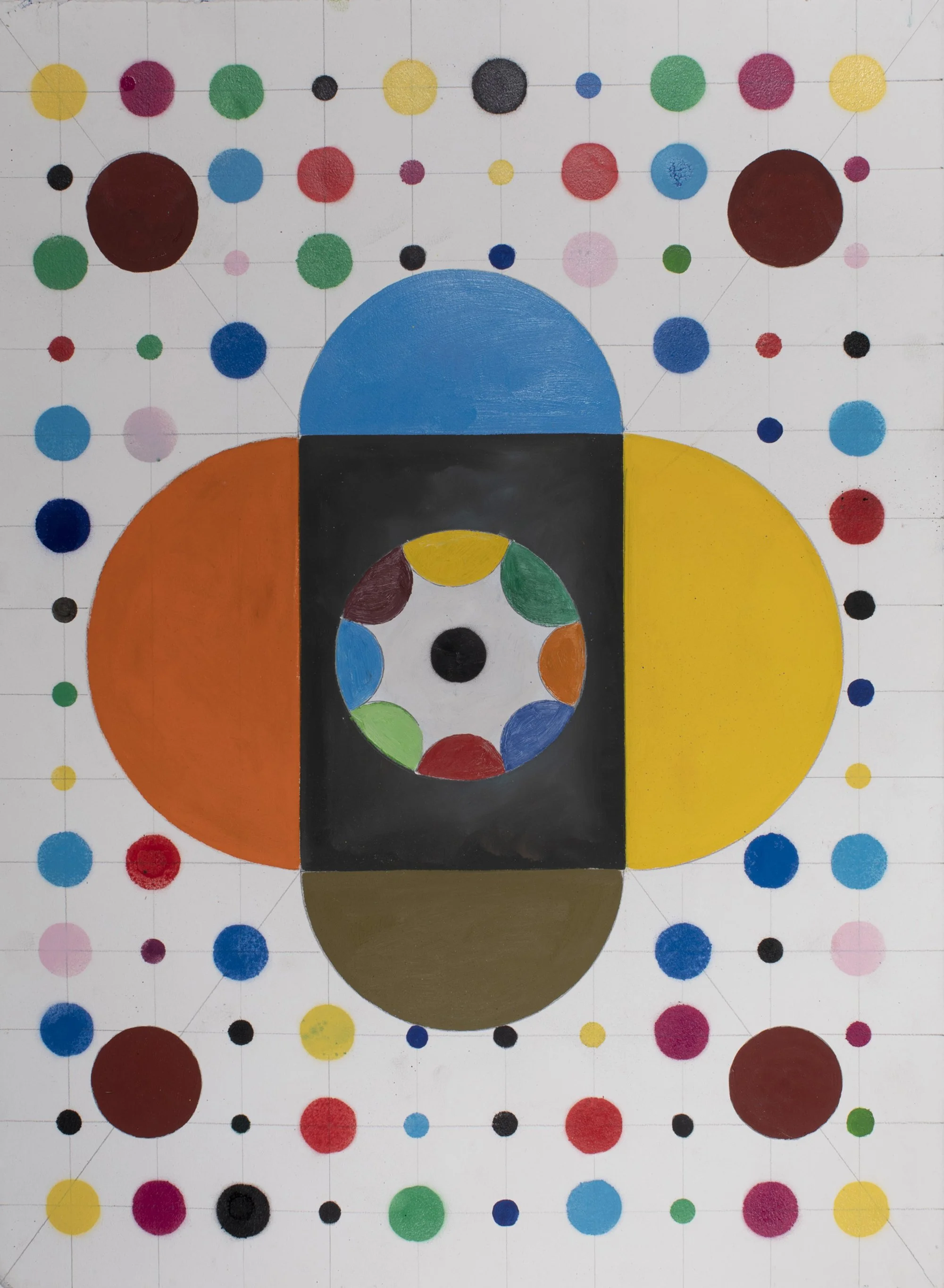 2937   30 x 22"   Oil on Paper