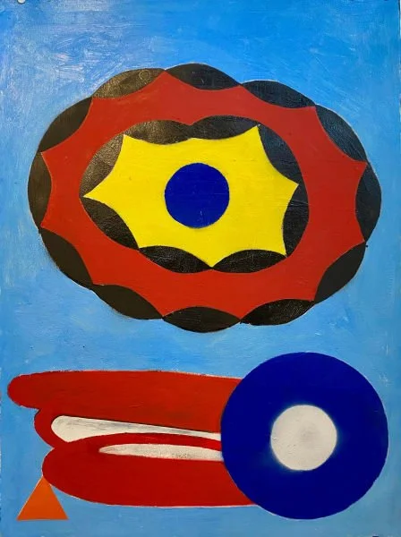 2954   30 x 22"   Oil on Paper