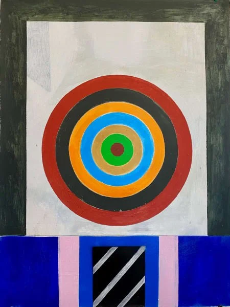 2951   30 x 22"   Oil on Paper