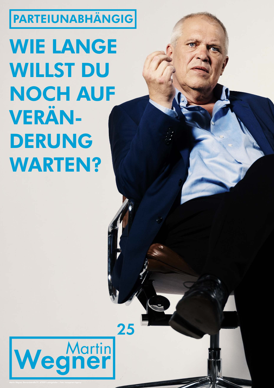 Martin Wegner Oberbürgermeister parteilos Ludwigshafen