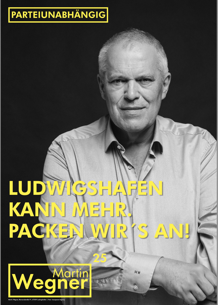Martin Wegner Oberbürgermeister parteilos Ludwigshafen