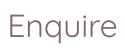Text that says 'Enquire' in black font