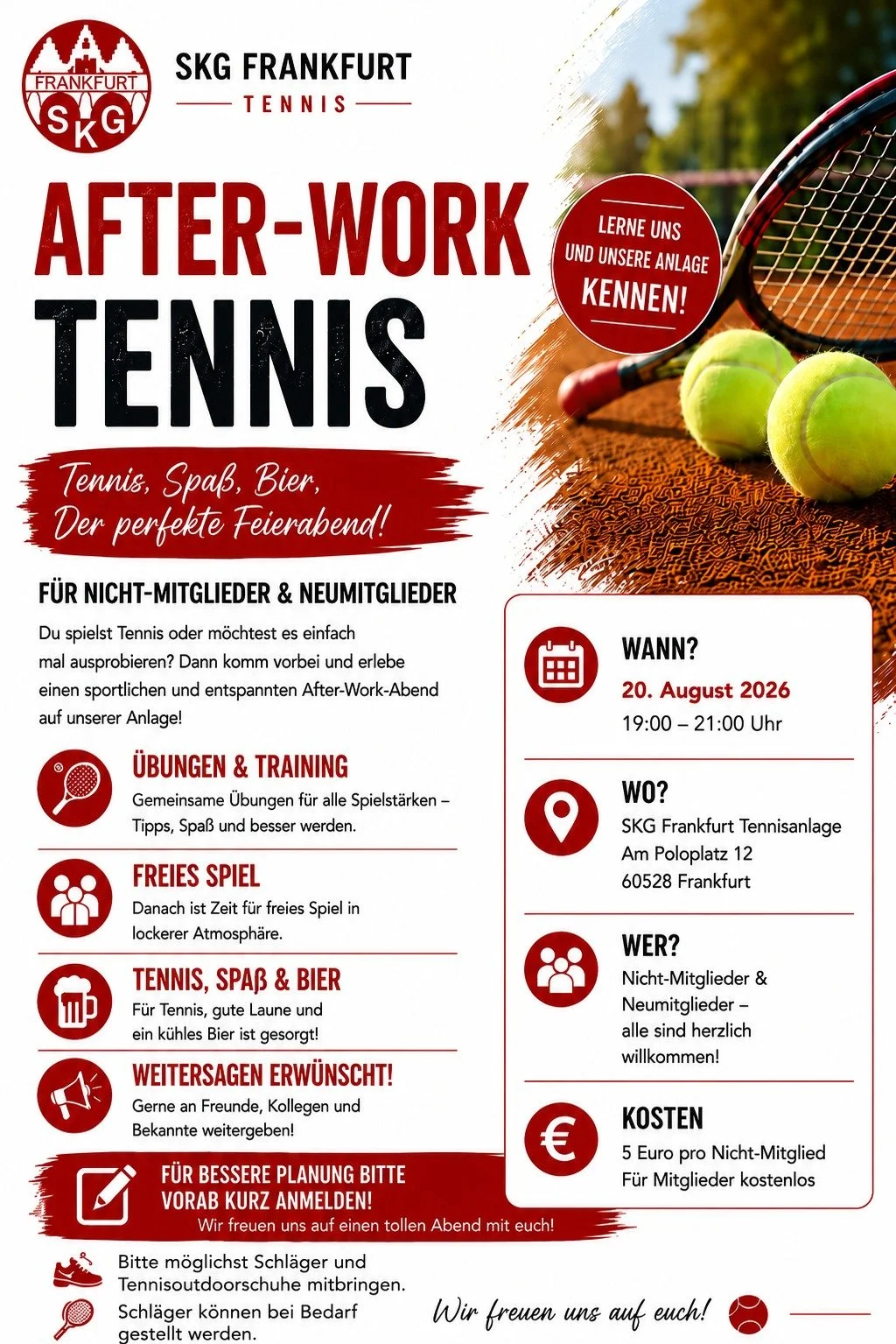 Afterwork Tennis