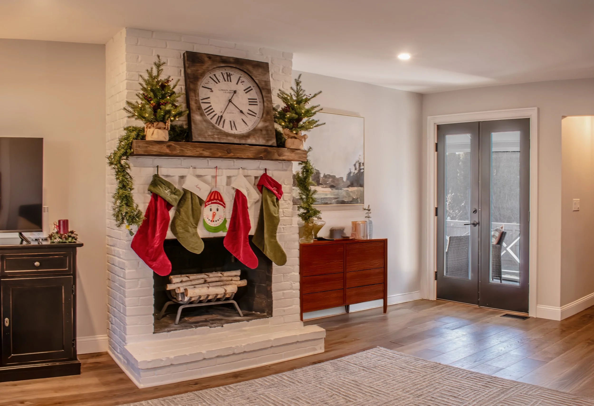 Living Room Renovation in Marblehead