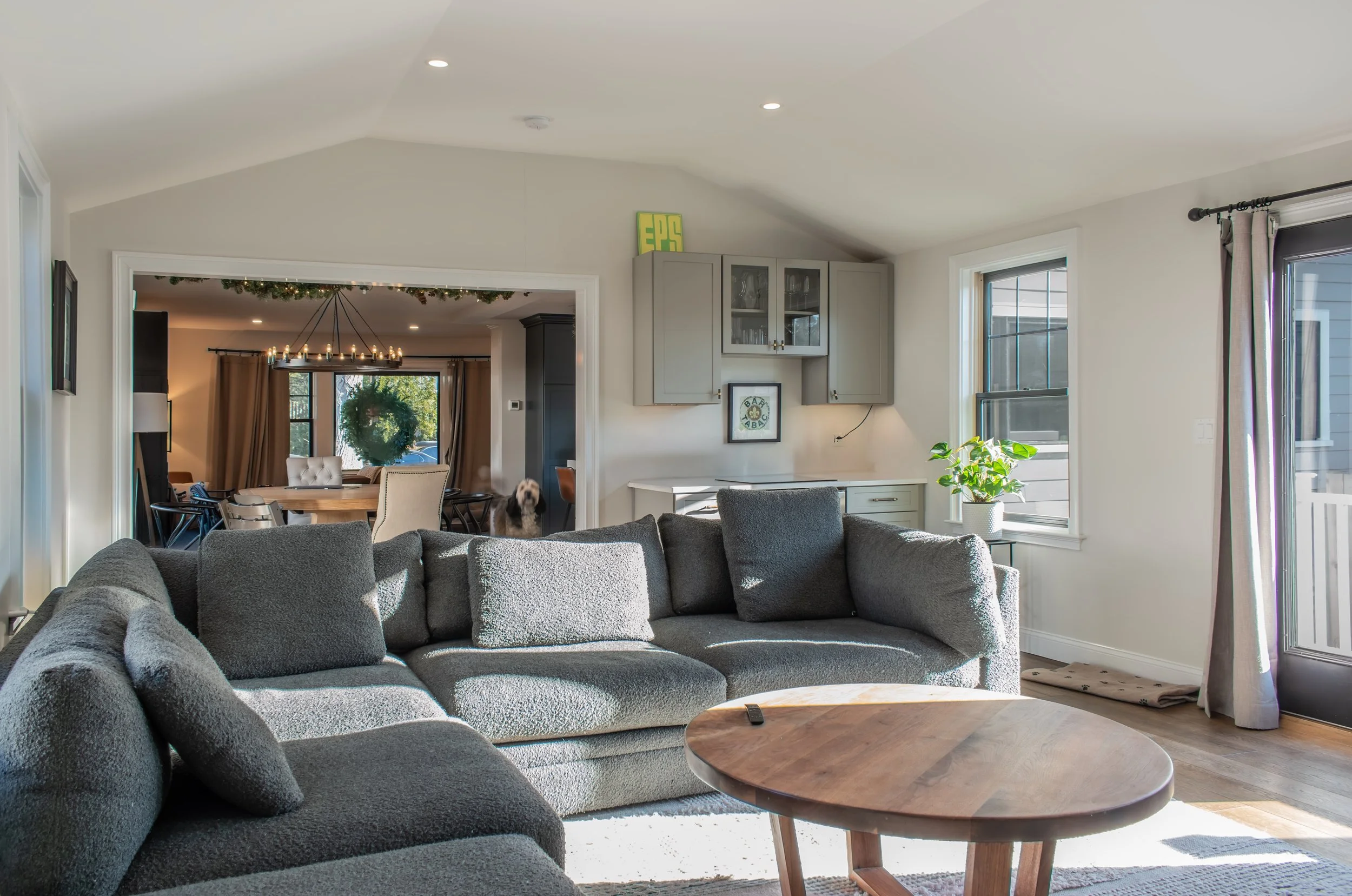 Living Room Addition in Marblehead