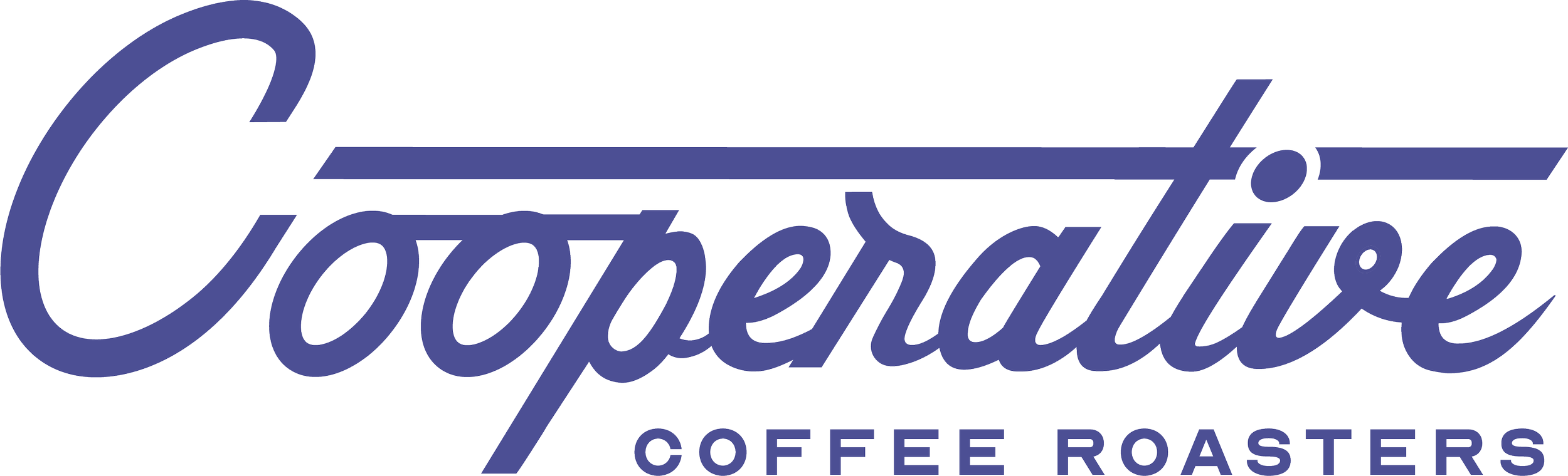 Spectrum Coffee Roasters logo in a script font with a line above and below, on a transparent background.