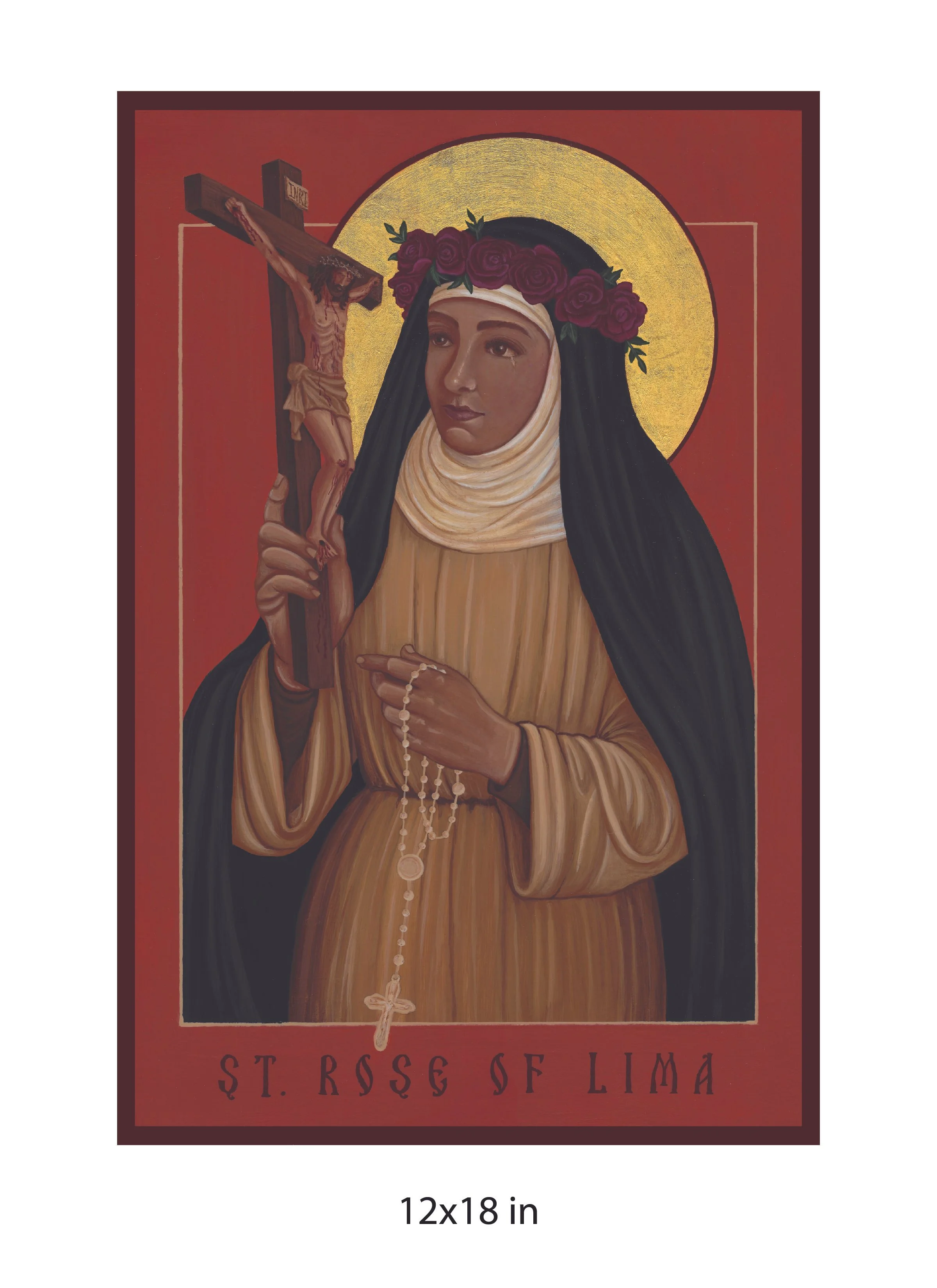 St. Rose of Lima Print