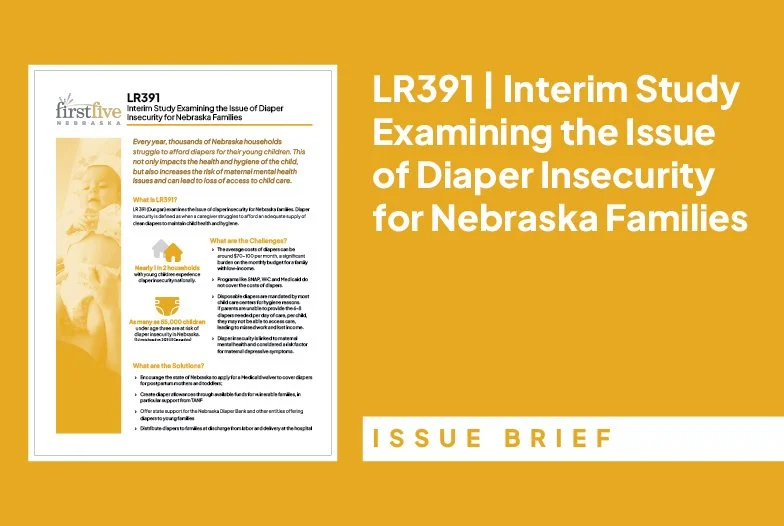 LR391 (2026) | Interim Study Examining the Issue of Diaper Insecurity for Nebraska Families