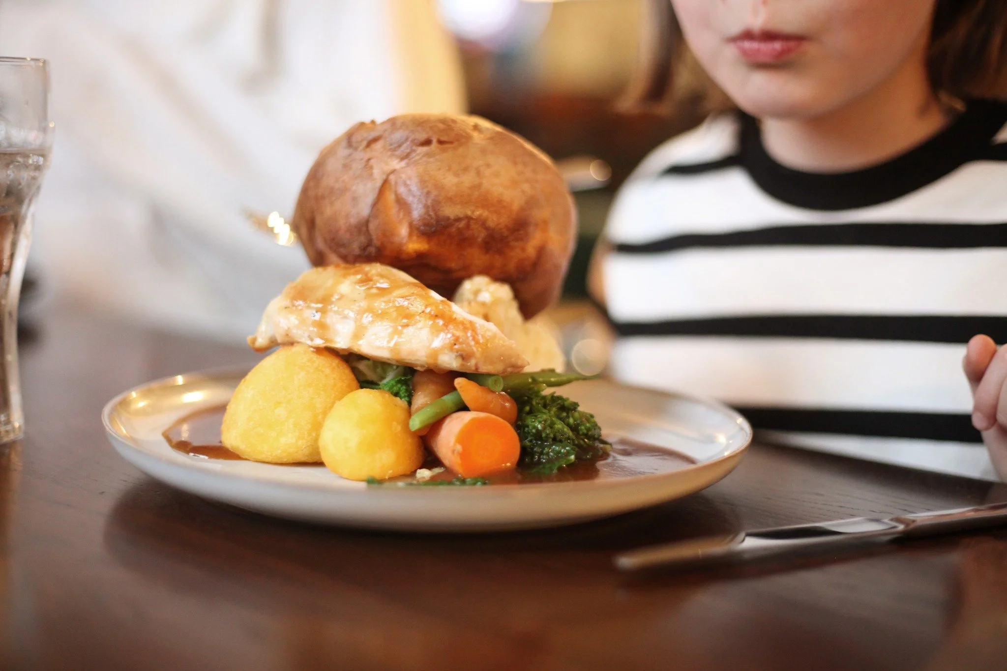 Sundays are for roasts.
And we take them seriously.

Proper Sunday lunches served every week at The George,  plus kids&rsquo; roasts for just &pound;8.50, including a scoop of ice cream 🍨

Our meats today are Beef, Chicken, Pork with crackling and N