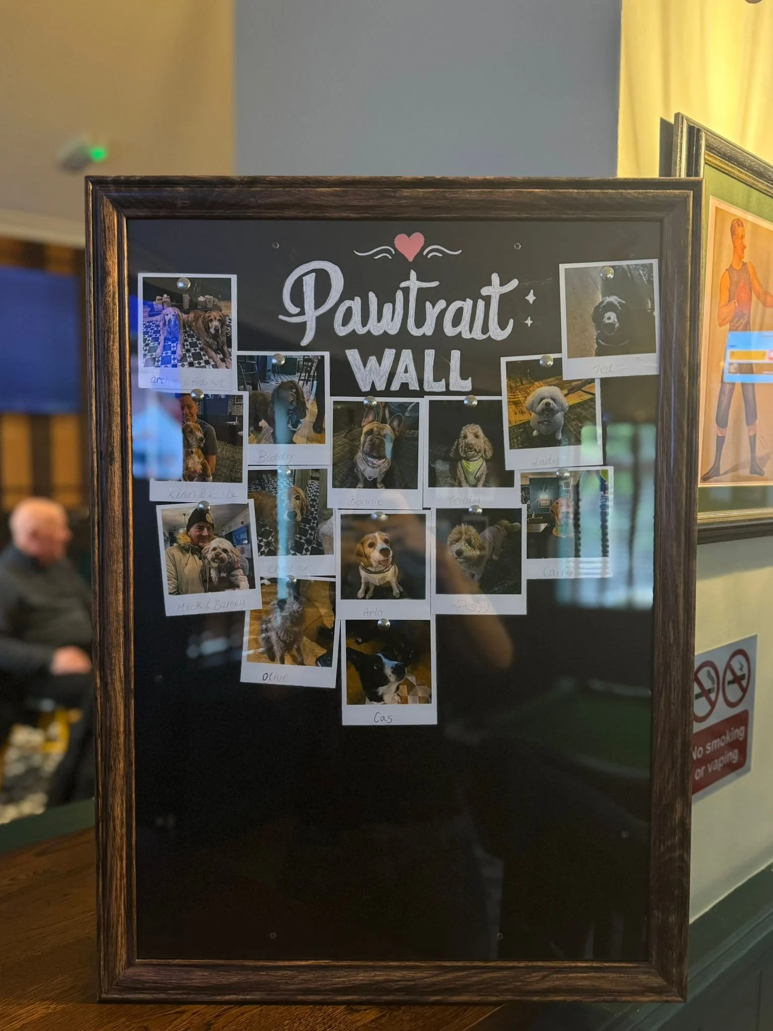 Is your doggo featured on our Pawtrait Wall yet? 👀🐶
Have a look, and if you can&rsquo;t see them up there, bring them in for their close-up!