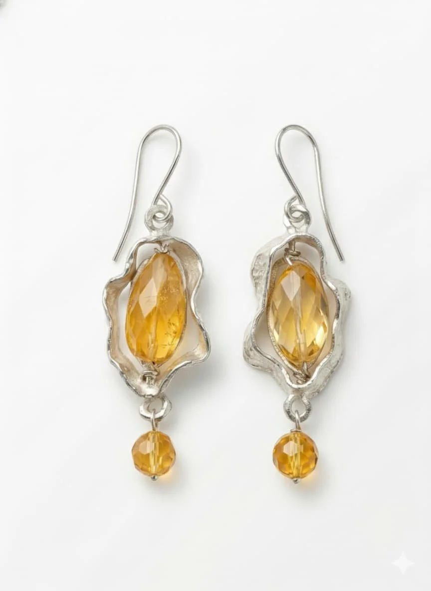 Pendientes " Fior di Luna"