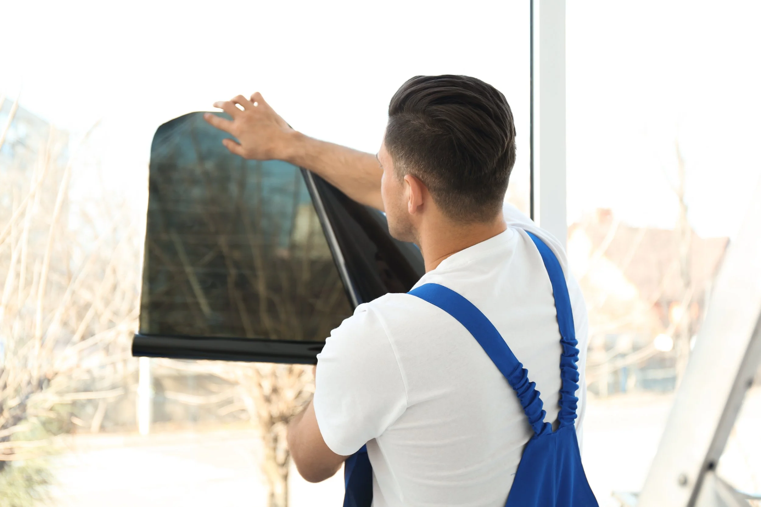 Privacy Film Install