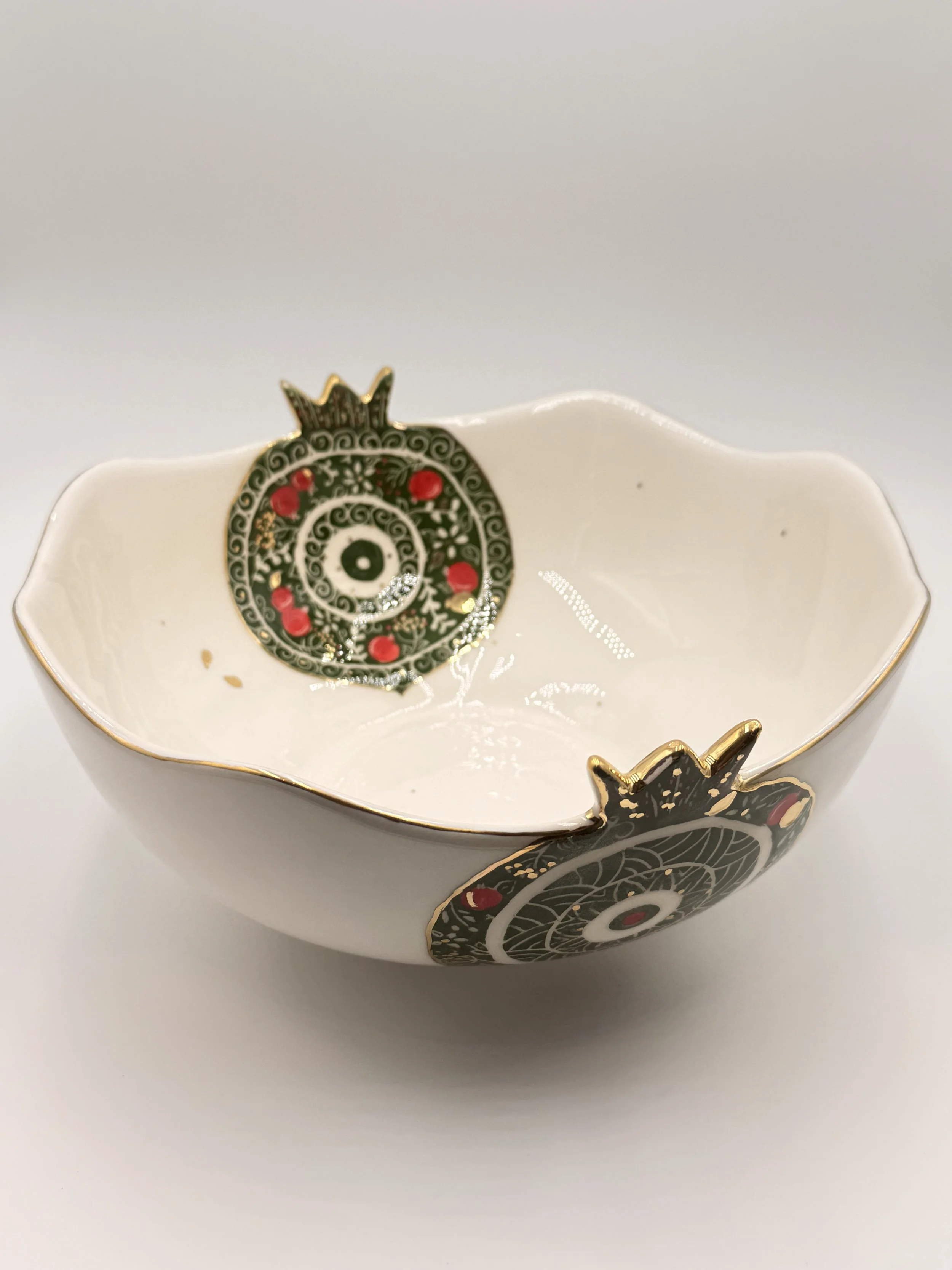 Ceramic Pomegranate Bowl