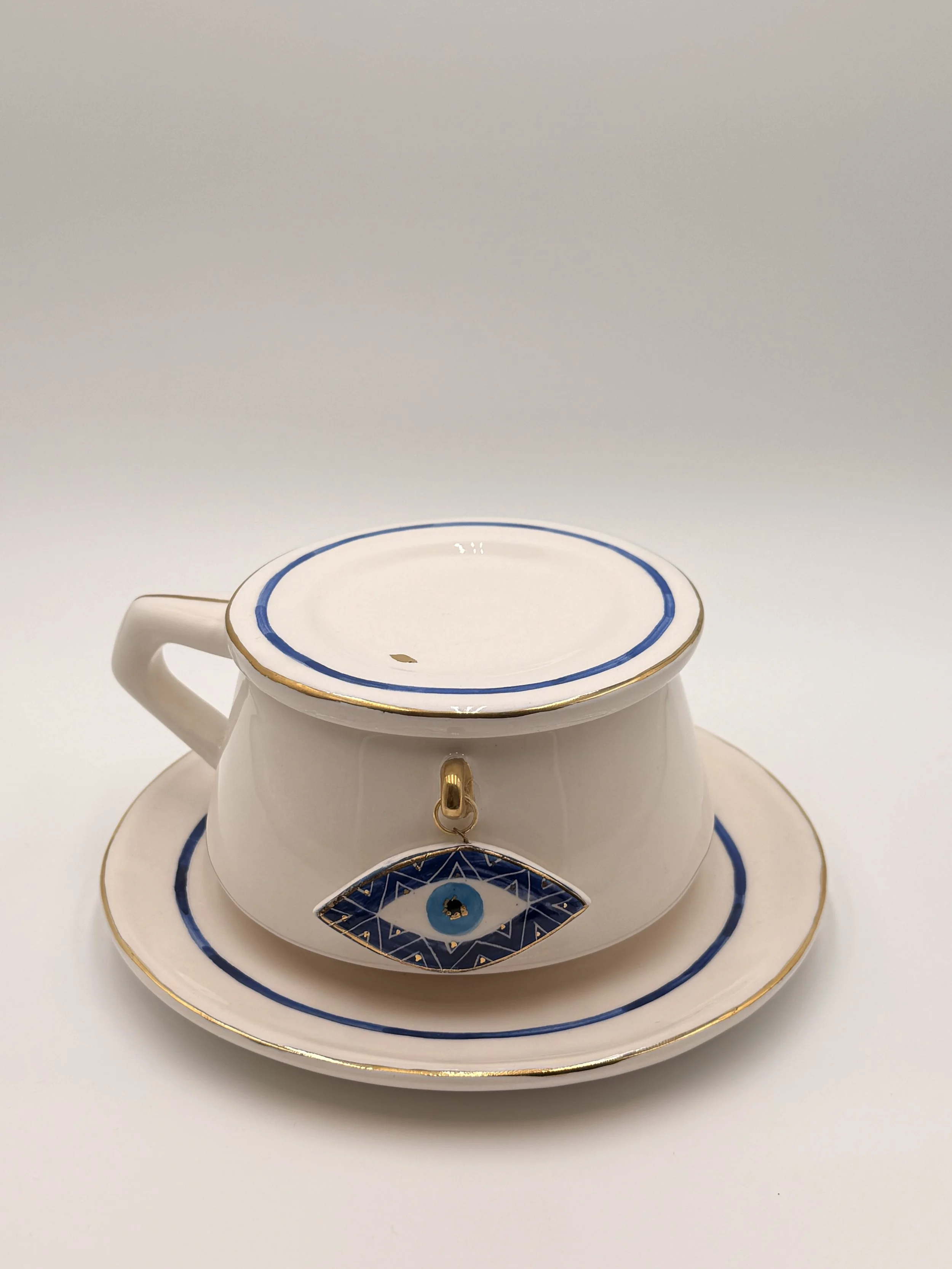 3-Piece Cup & Saucer Set
