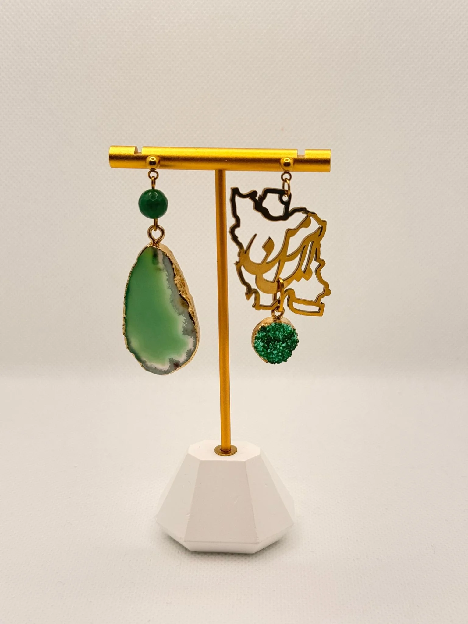 Persian Map Earrings