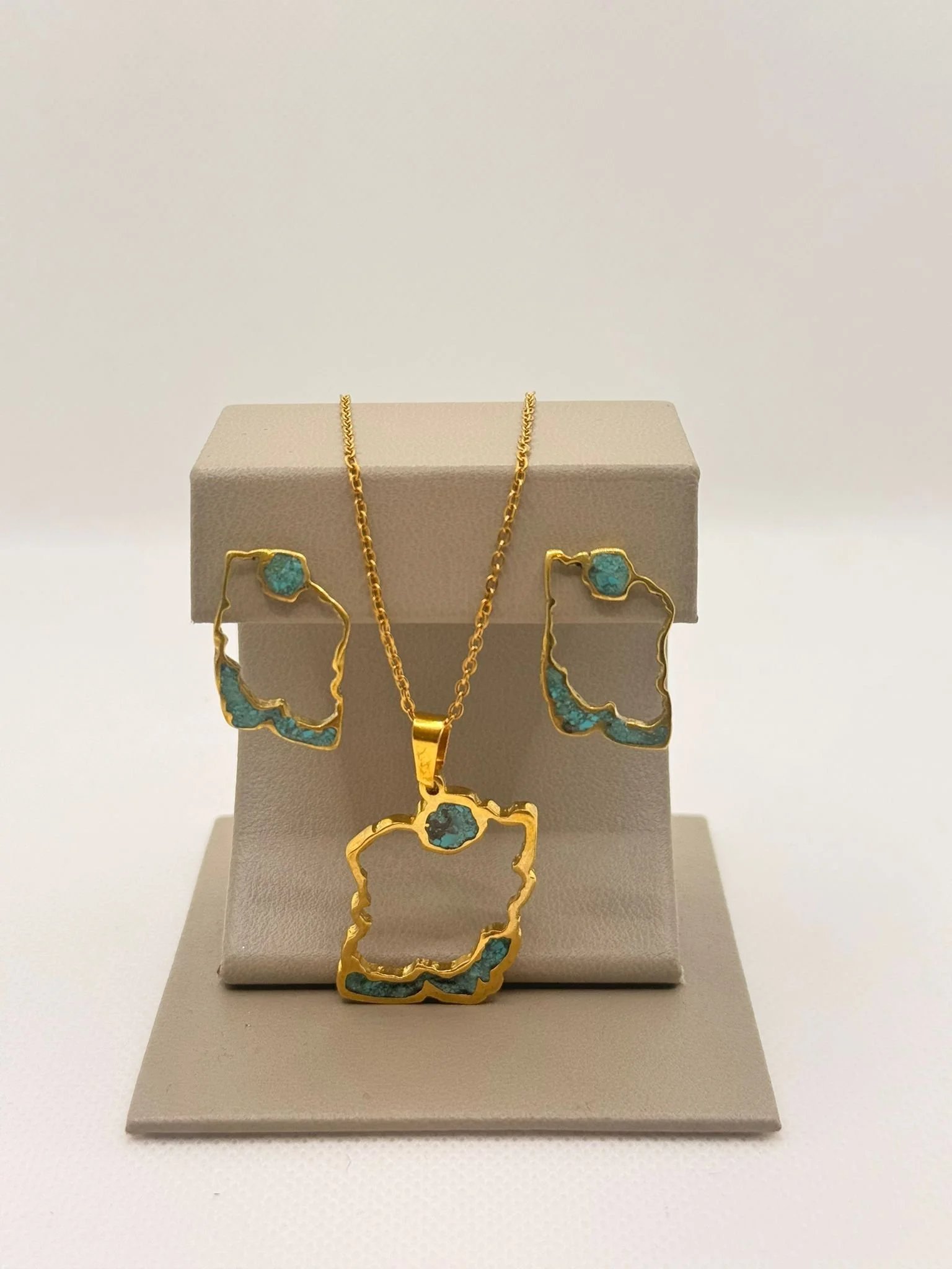 Persian Map Earrings