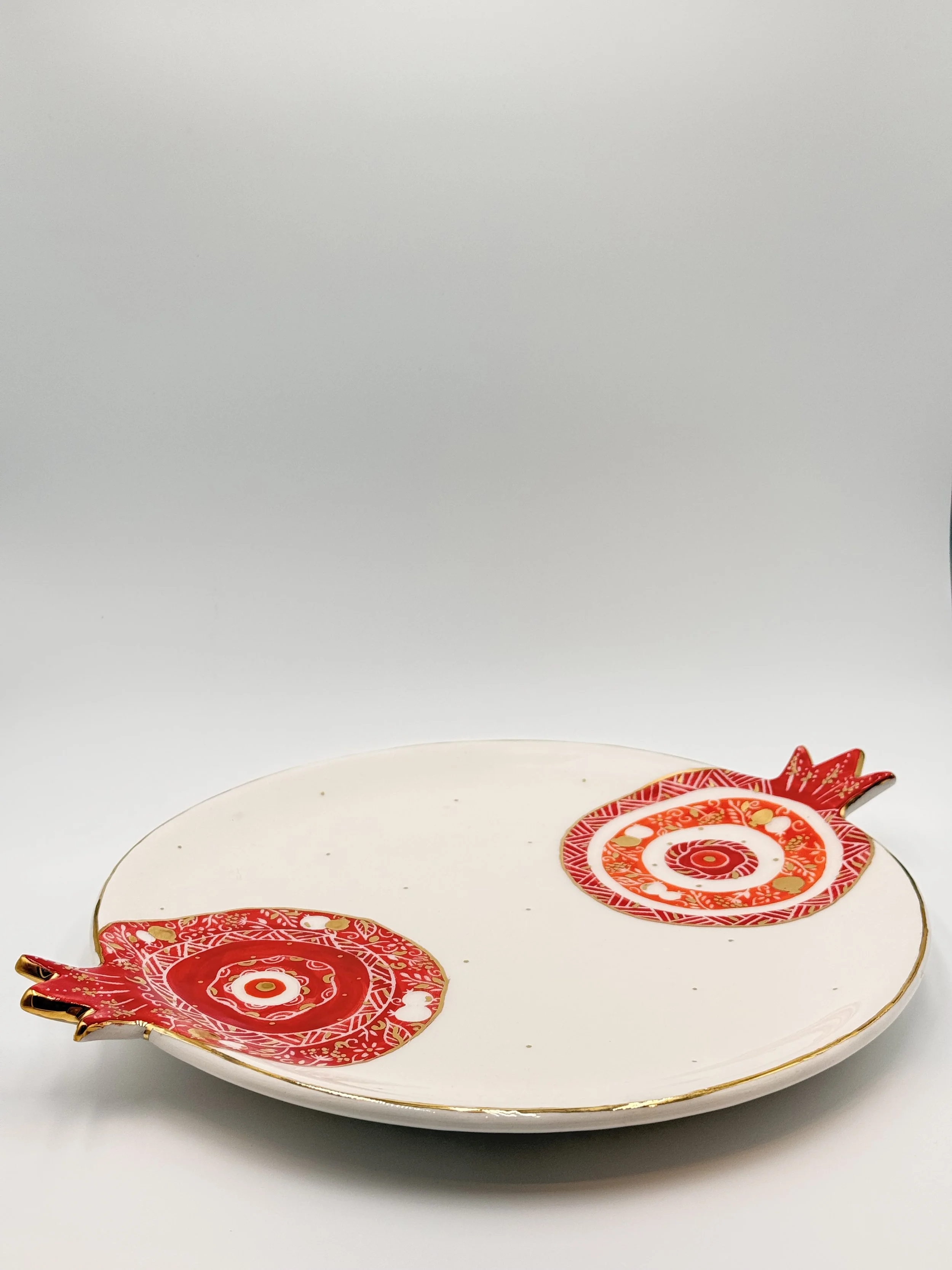 Ceramic Pomegranate Plate