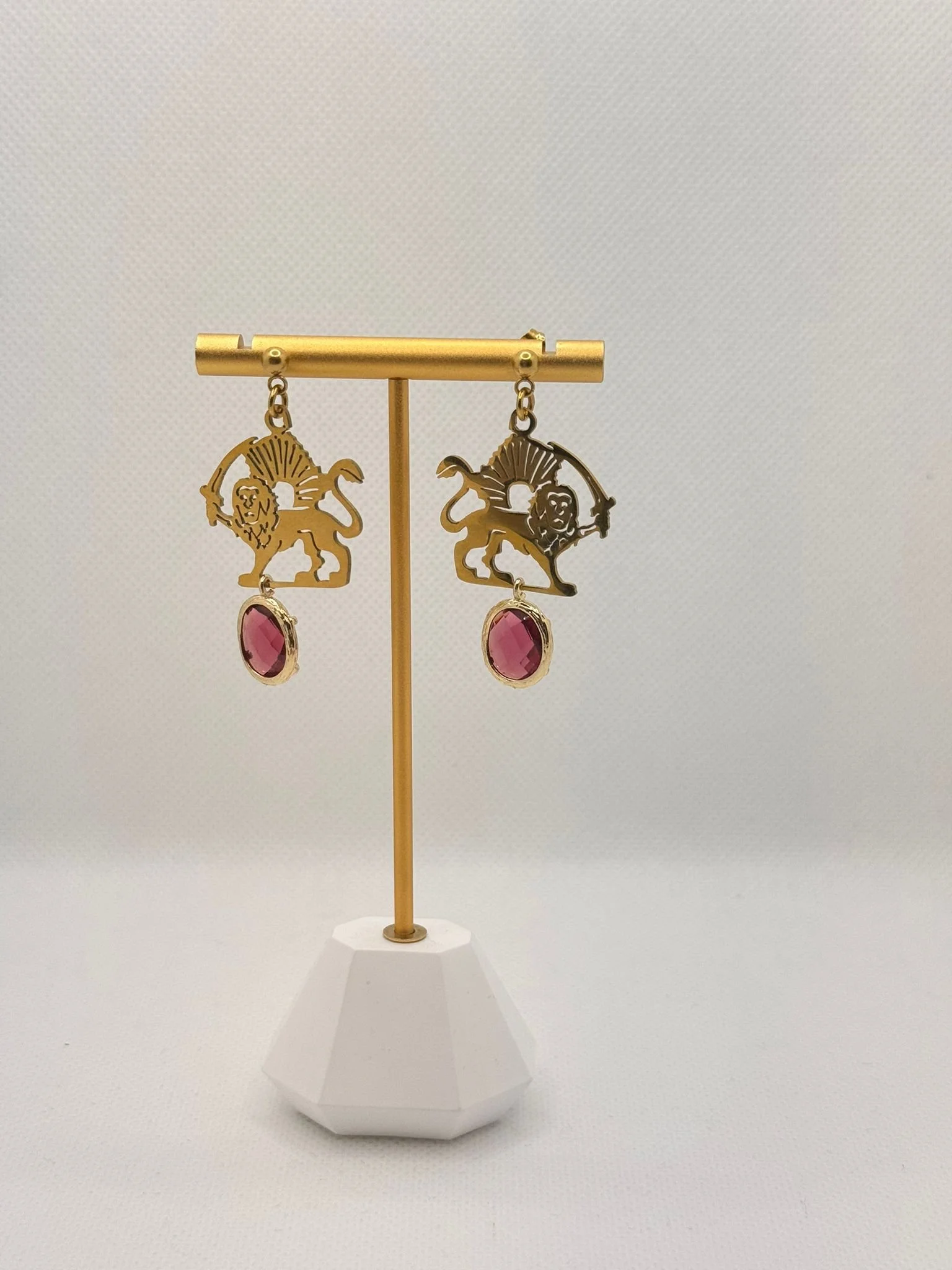 Persian Map Earrings