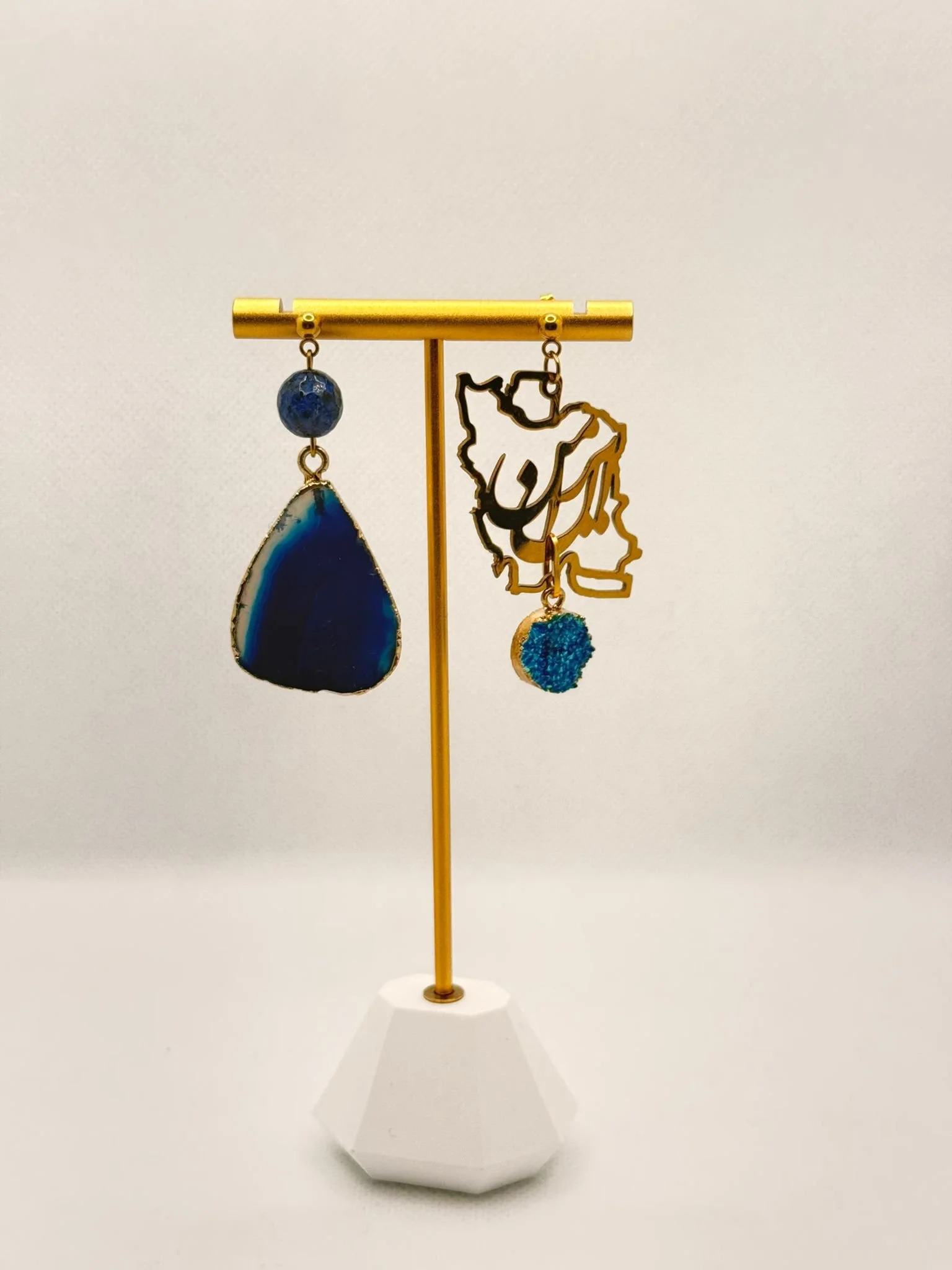 Persian Map Earrings