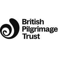 British Pilgrimage Trust logo with stylized spiral icon and text