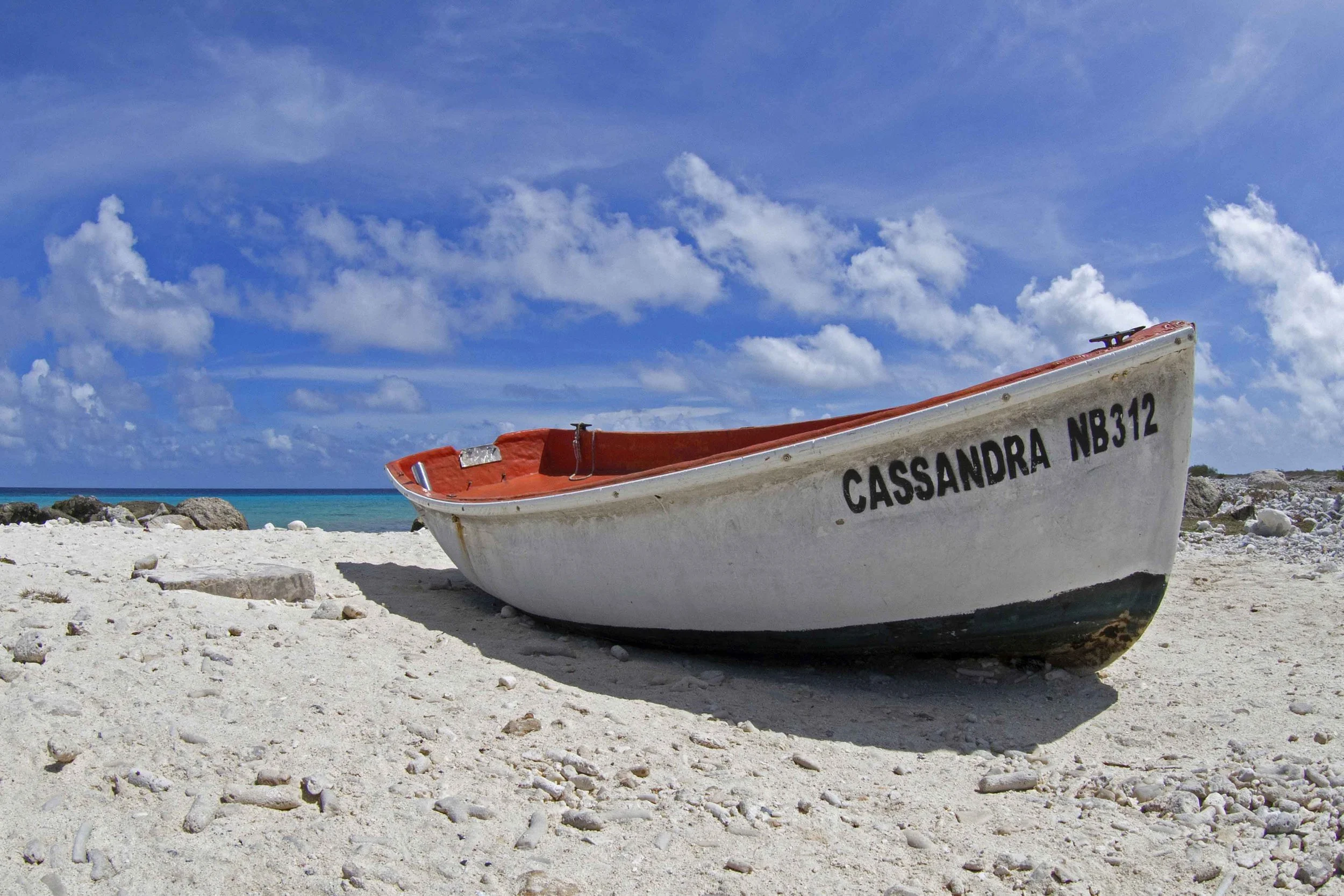 Fisherboat on Bonaire 