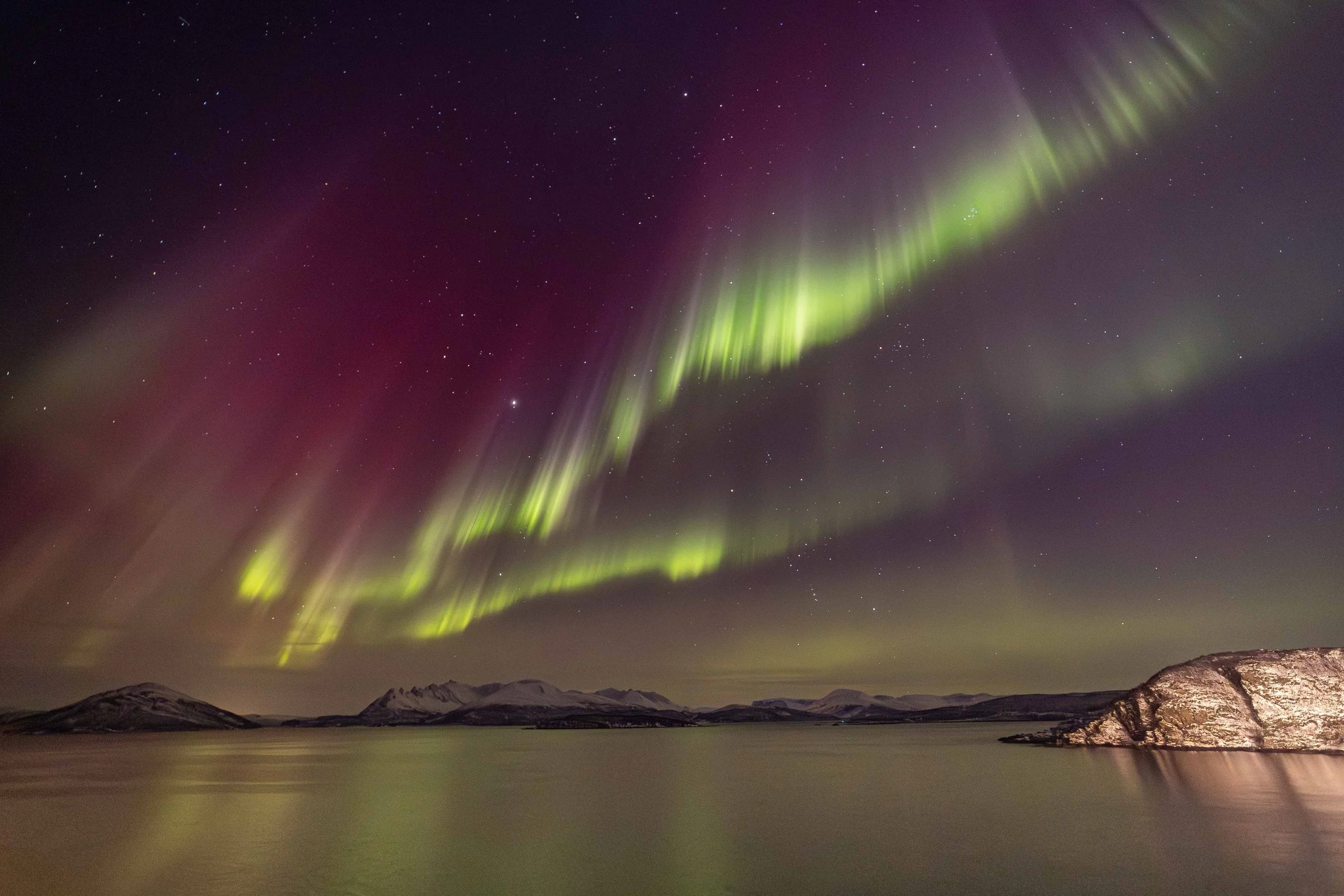 Northern lights aka Nordlys