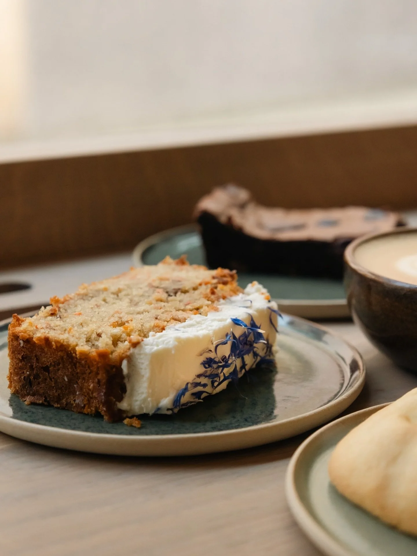 Sweet &amp; beautiful, our carrot cake is waiting for you tomorrow 🥰👀