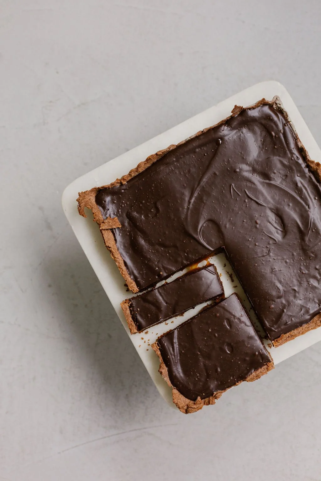 The Chocolate and Salted Caramel Pie