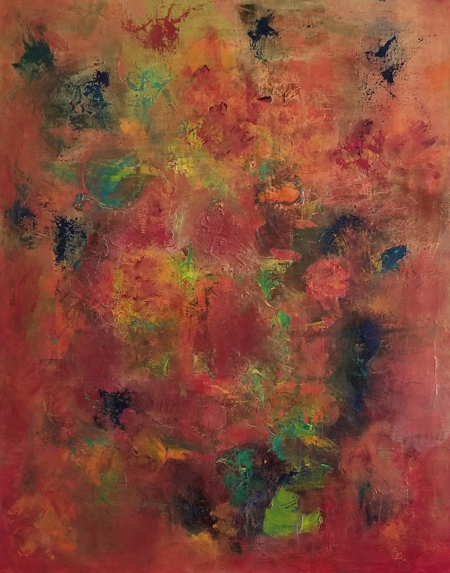 Where Do We Go From Here
Acrylic & Mixed Media On Canvas
30 x 24 x 1.5 in