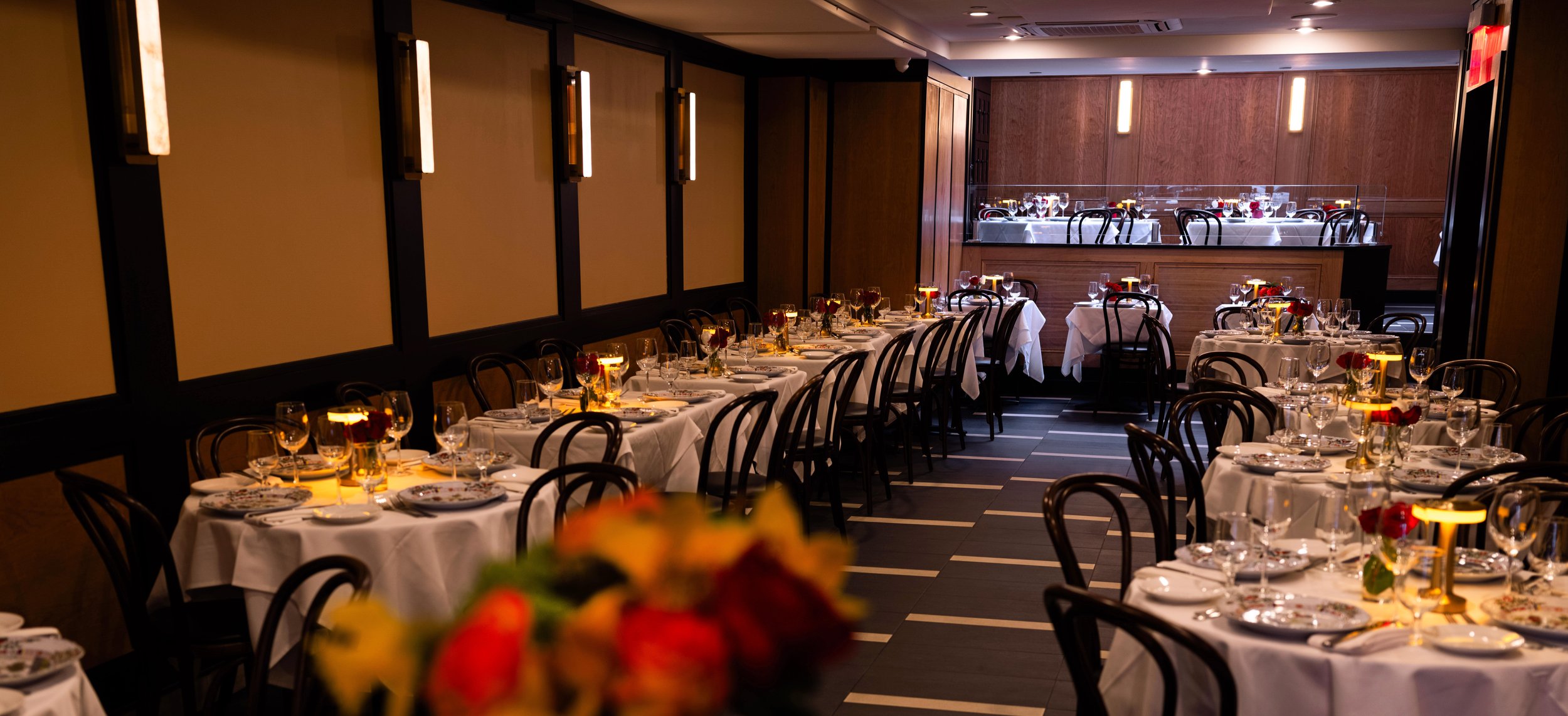 Main dining room for Paola's Restaurant, Italian in Carnegie Hill, Manhattan