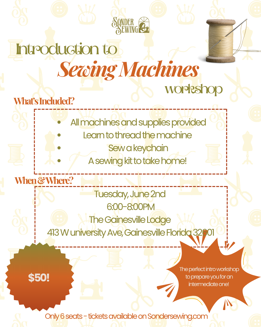 Introduction To Sewing Machines