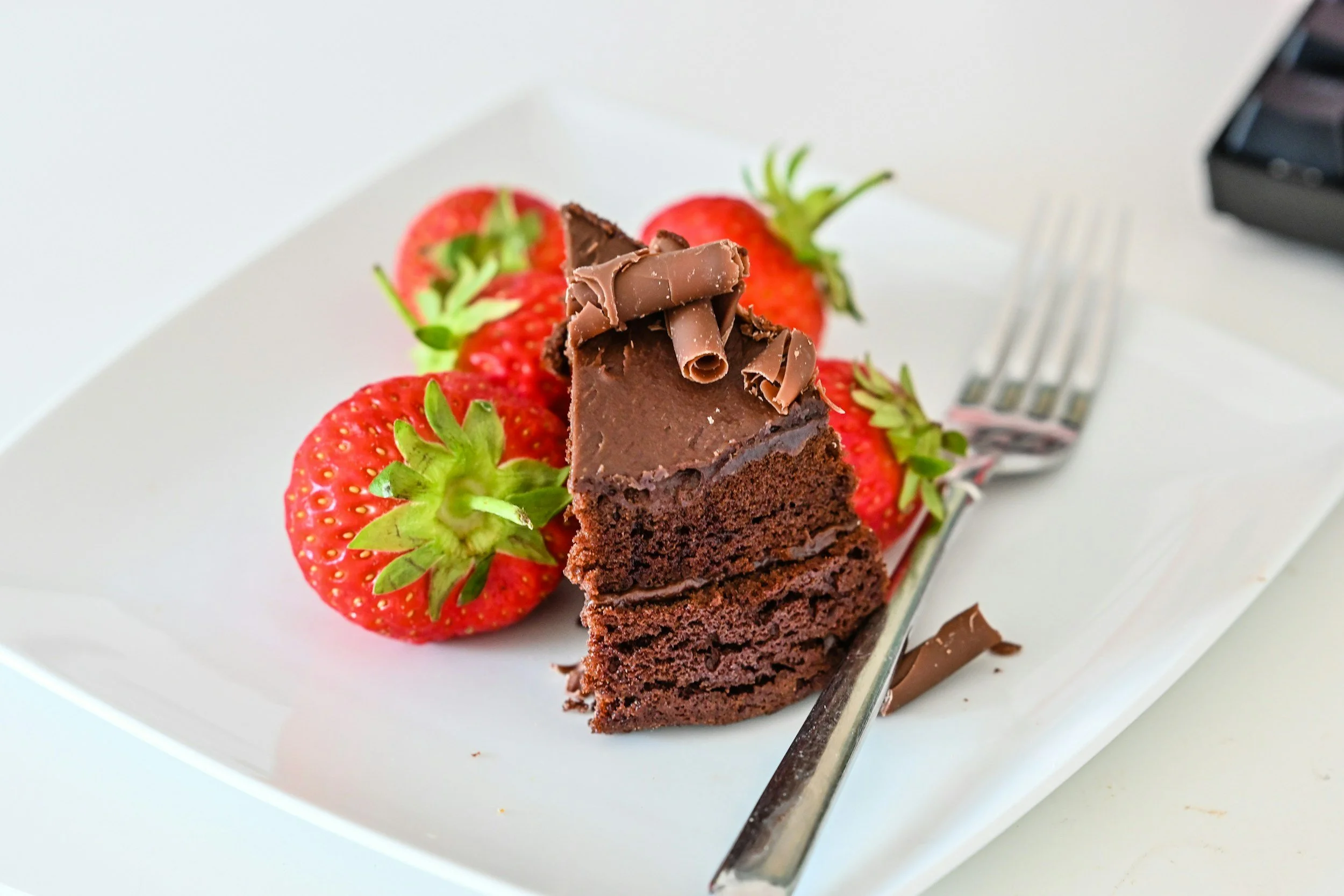 Rickin Healthy Vibes - the fun way to healthy is to indulge in a slice of chocolate cake