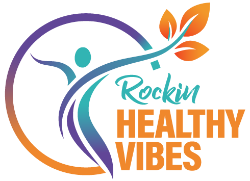 Rockin Healthy Vibes - health & wellness blog logo