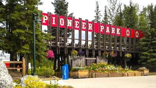 The Laughing Goats - Pioneer Park in Fairbanks AK