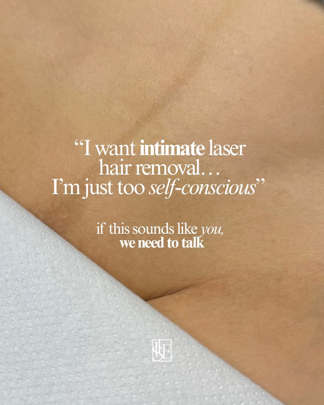Let&rsquo;s be real - feeling self-conscious about intimate laser is the #1 reason people put it off 🫣

But in clinic, this is everyday for me. I see everything, all day everyday and there is zero judgment - ever. 

My job is simple: make sure you f