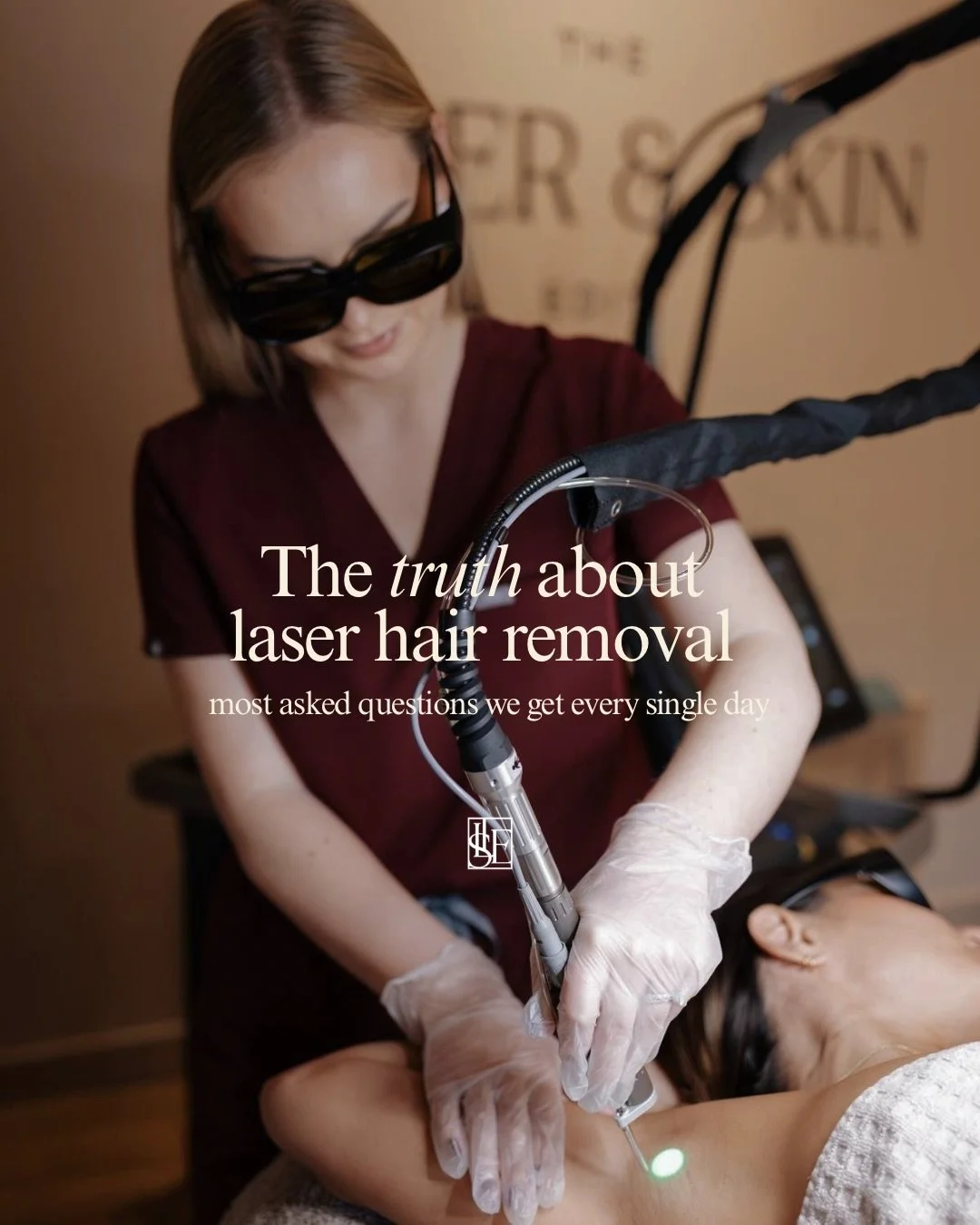 The questions we get asked about laser hair removal every single day 👀 

If you&rsquo;ve been thinking about starting laser, chances are you&rsquo;ve asked at least one of these yourself. 

From pain levels and shaving, to sessions and skin types, h