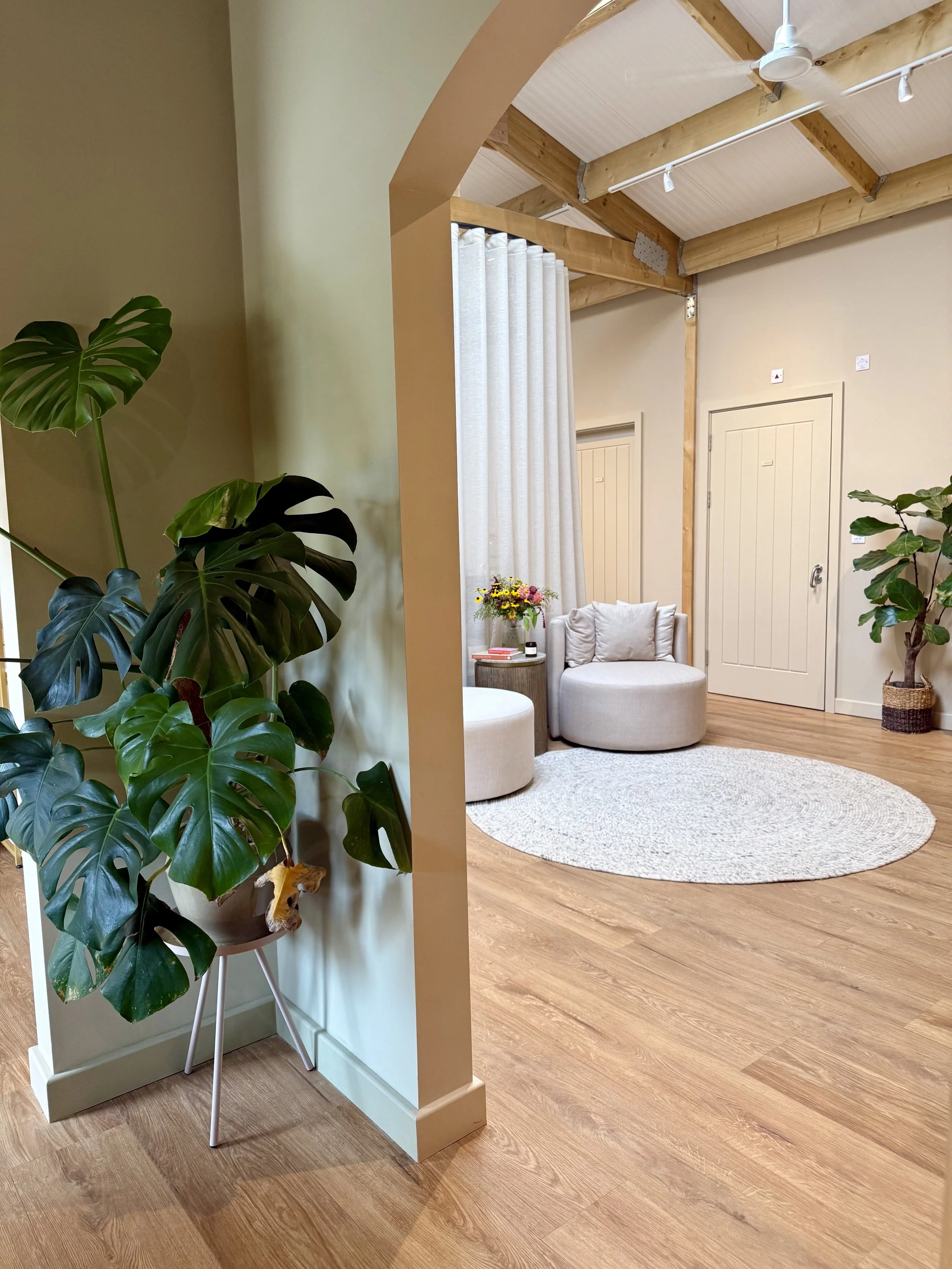 Reception area at The Laser & Skin Edit laser and skin treatment clinic