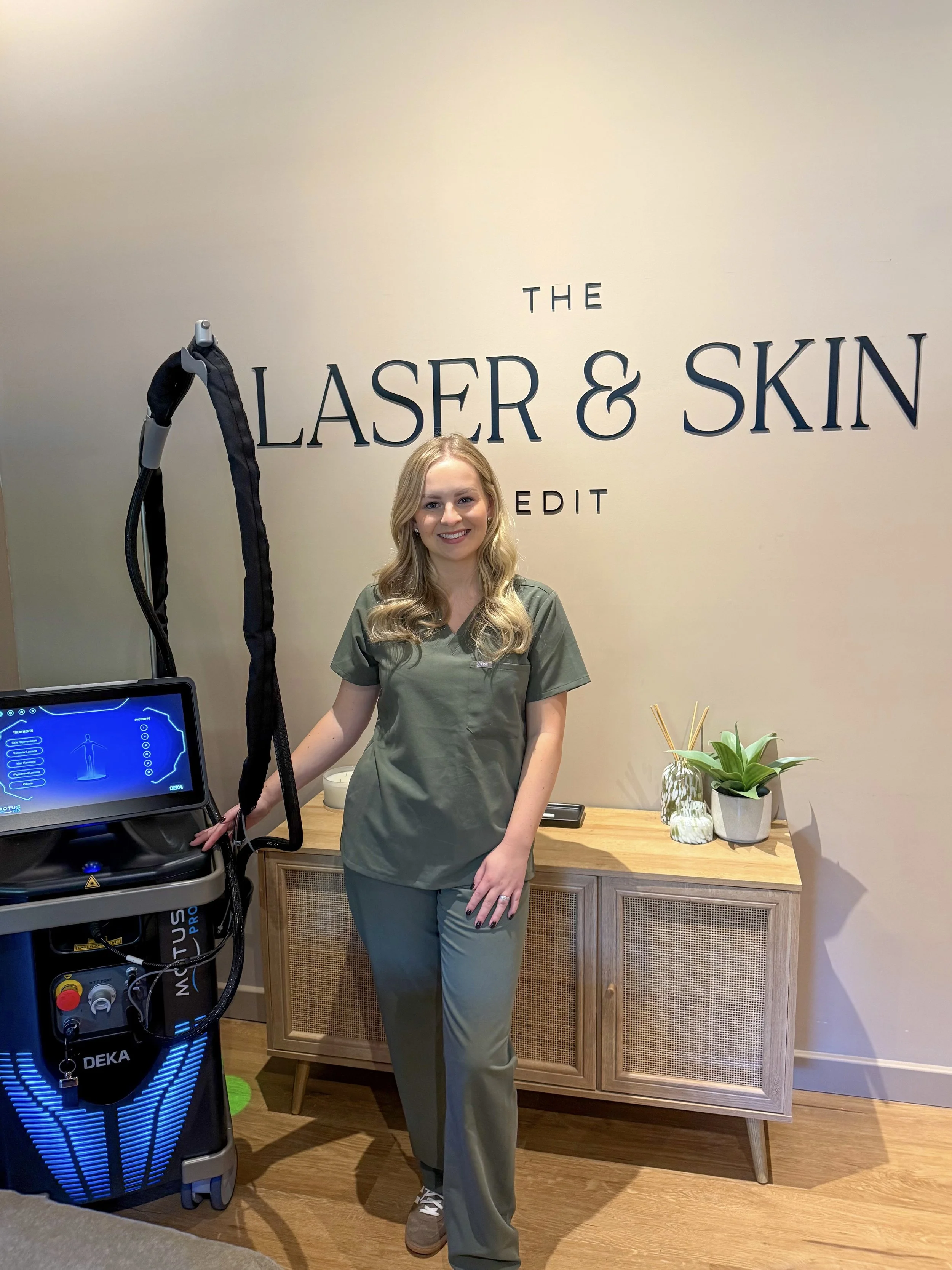 Coral, founder and laser specialist at The Laser & Skin Edit