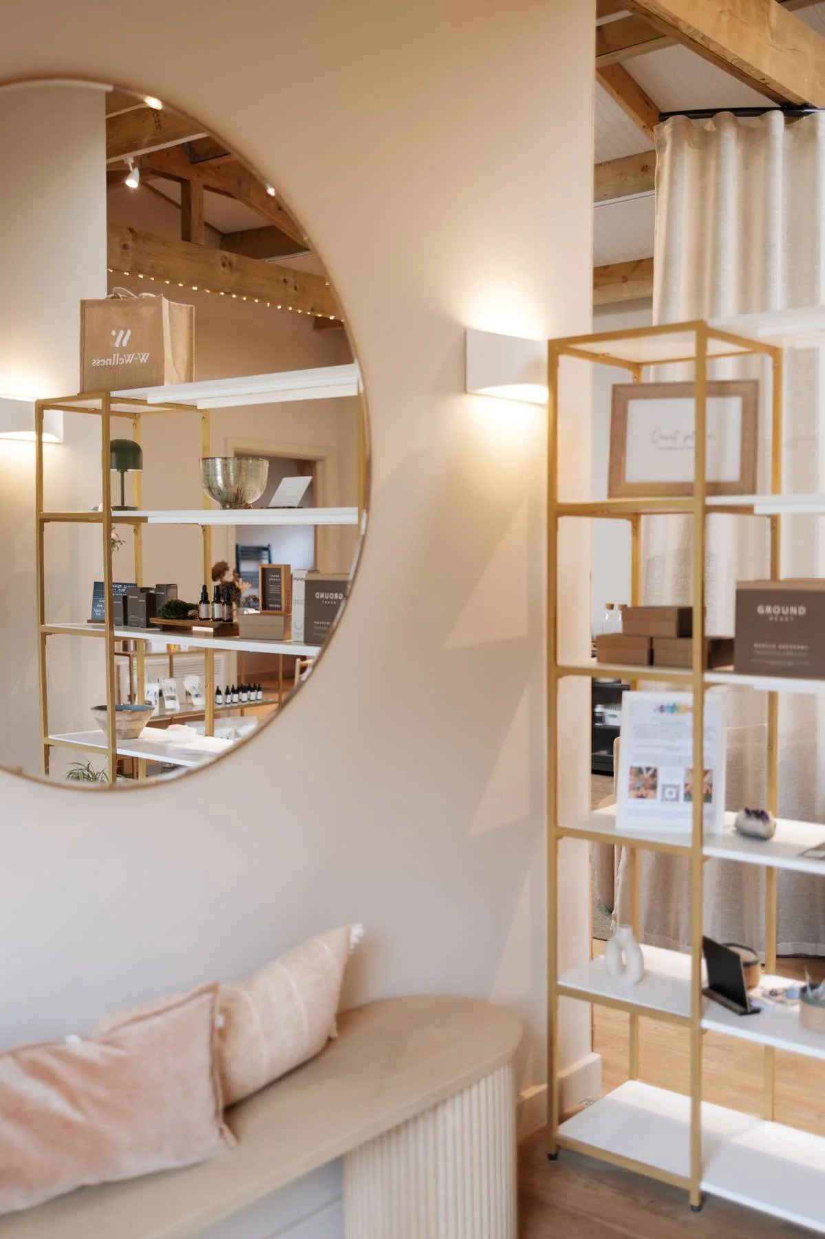 Reception area at The Laser & Skin Edit laser and skin treatment clinic