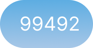 Number 99492 displayed on a blue background.