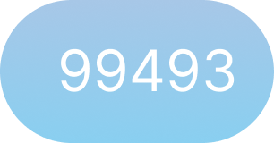 Number 99493 on a blue background