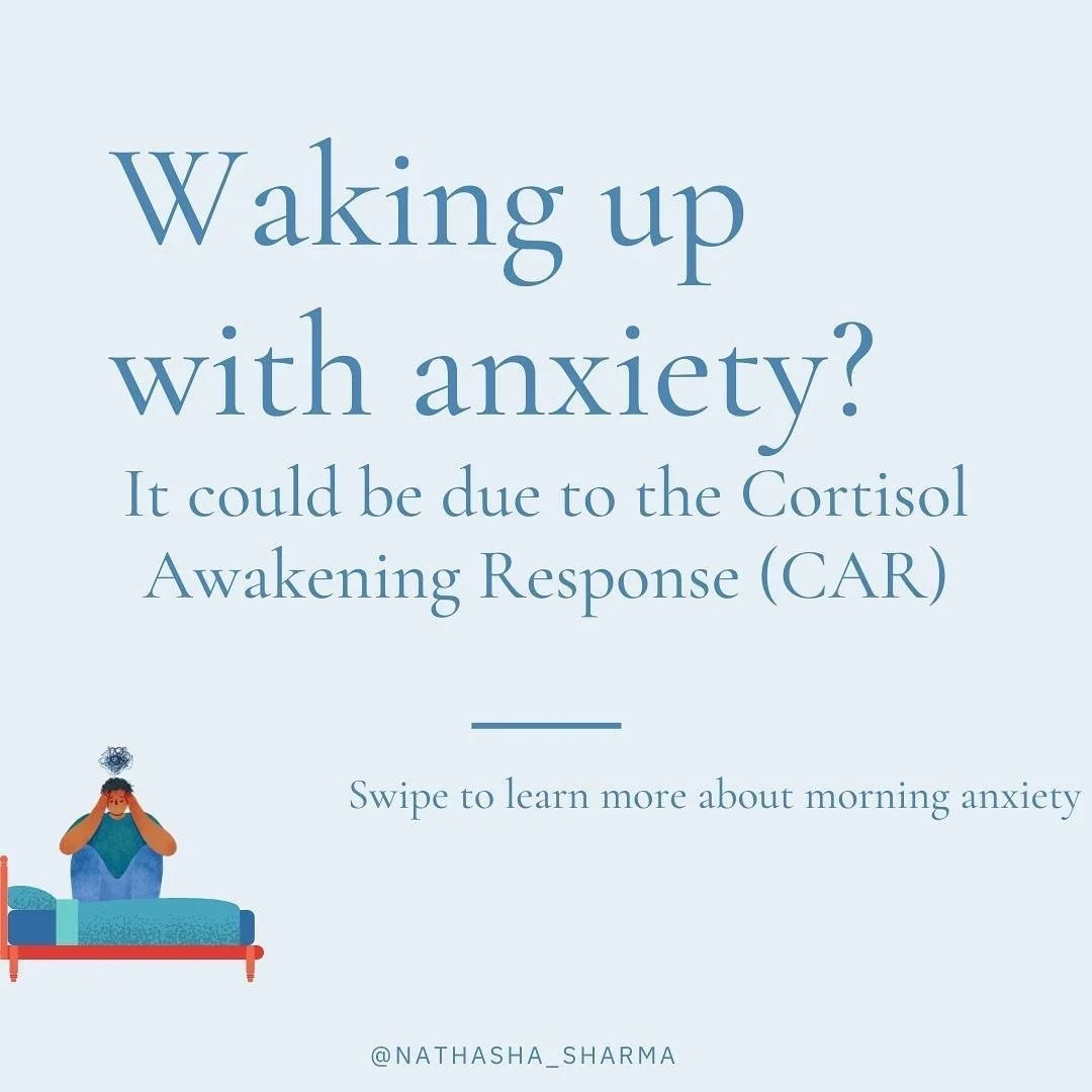 Morning Anixety is a common experience many of us go through and although there may be several factors both situational, emotional and health related that contribute to anxiety. There is also a common biological mechanism that plays a role as well, t