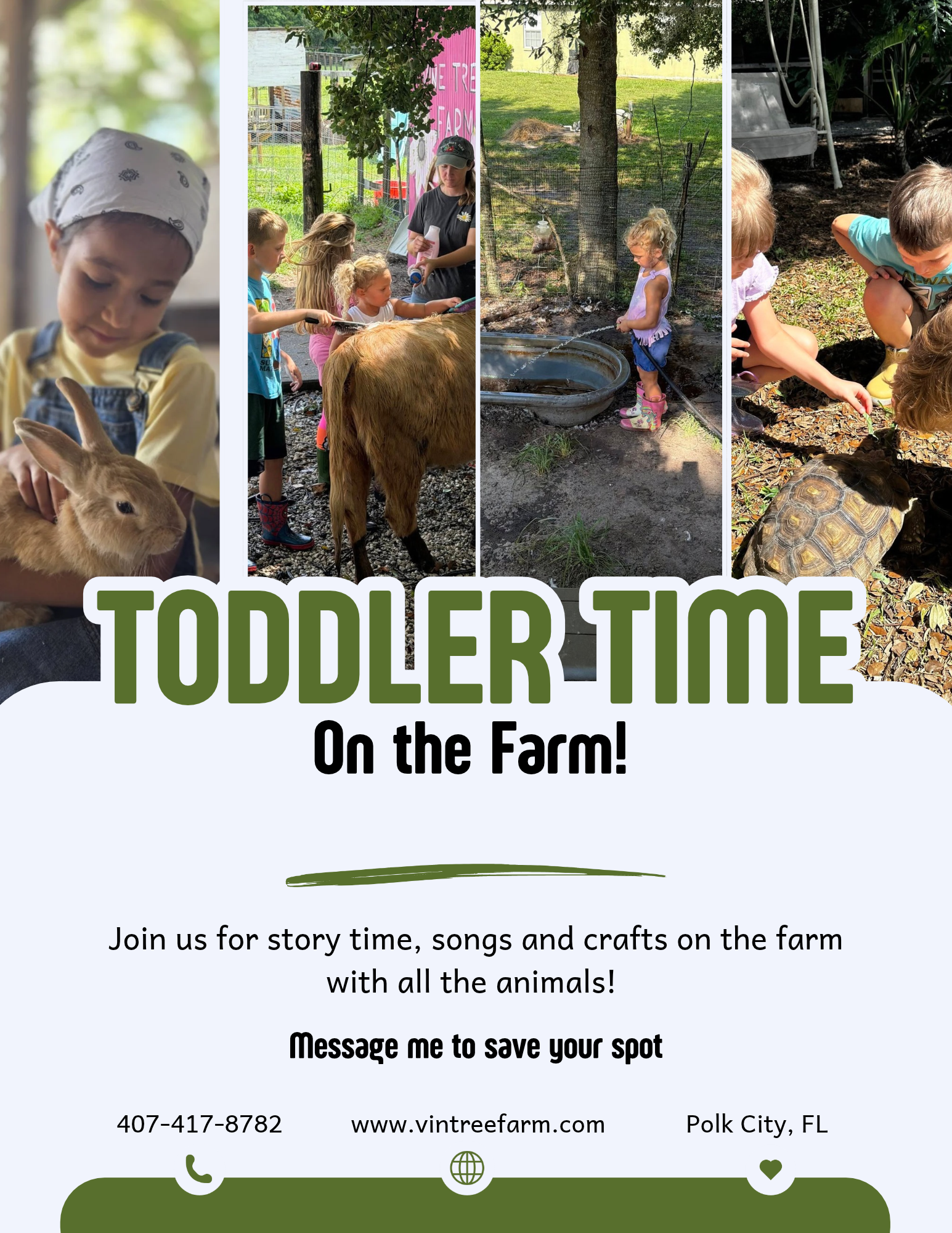 Toddler Time on the Farm