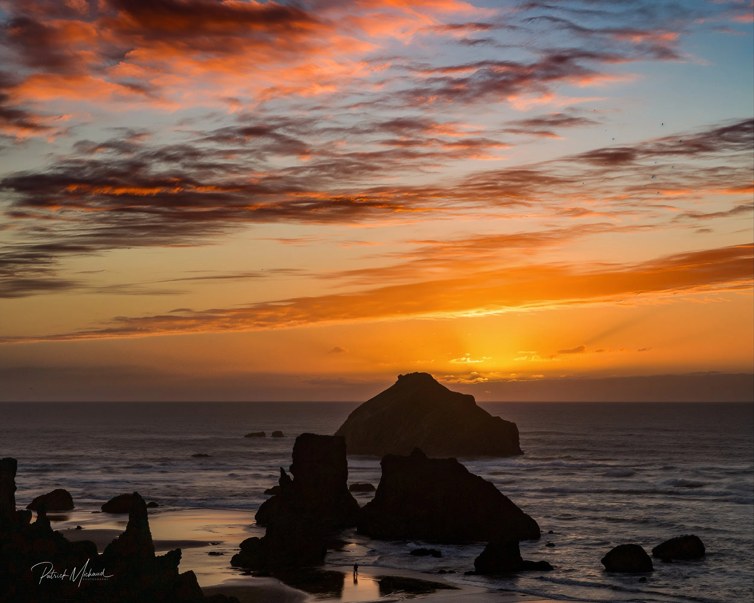 Sunset at  Face Rock